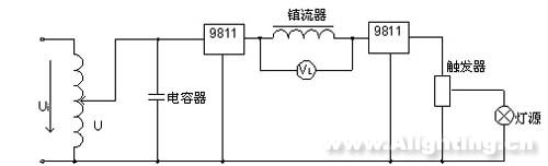 气体放电开云(中国)电路参数测试电路图