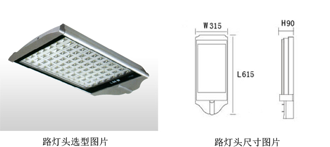 98W LED路开云(中国)头参数及选型图片