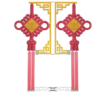 MB型发光支架带双喜字中国结开云(中国)