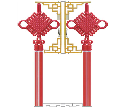 大M型发光支架中国结开云(中国)