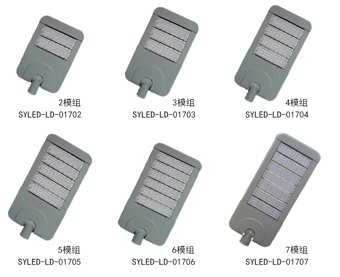 SYLED-LD-017-LED新款模组路开云(中国)开云(中国)具不同功率系列实物图展示